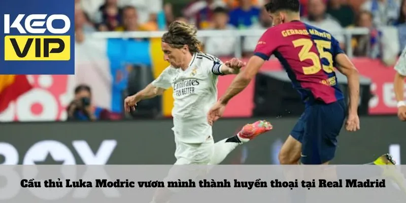 Cầu thủ Luka Modric: bản giao hưởng về thời gian và đẳng cấp 3 Cầu thủ Luka Modric vươn mình thành huyền thoại tại Real Madrid