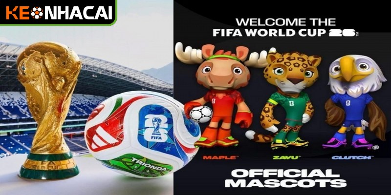 Linh Vật Và Trái Bóng Chính Thức Của World Cup 2026 3 Trái bóng TRIONDA là sự kết hợp hoàn hảo giữa thẩm mỹ và công nghệ
